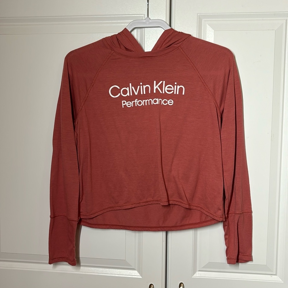 Calvin Klein Hooded Shirt (M)